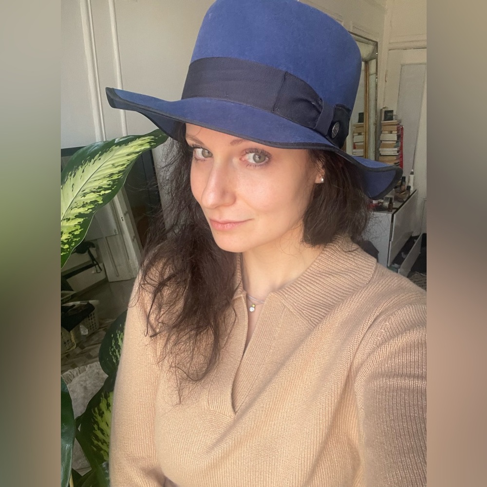 Chic Stetson Wool Hat / Blue